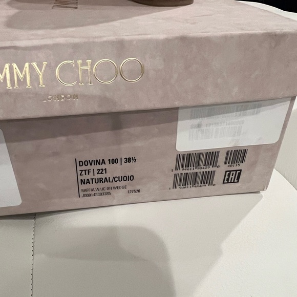 Jimmy choo Dovina 100 38.5 - Picture 4 of 8